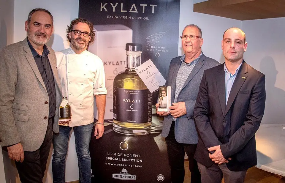 Presentació a Barcelona l'oli Kylatt del Molí  d'Alcanó