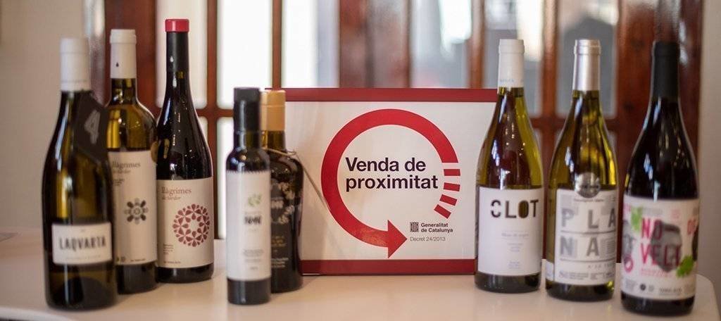 Imatge de la campanya de promoció dels vins Catalans