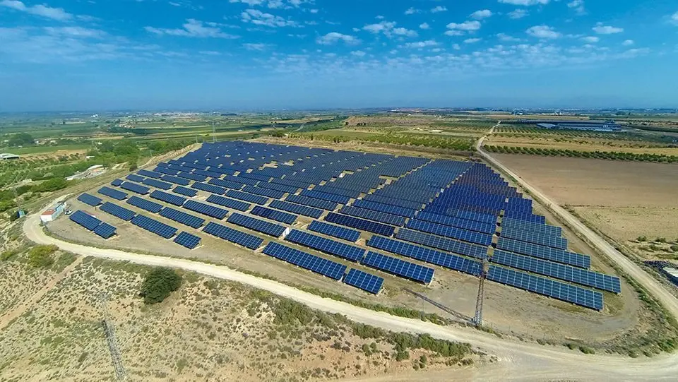 Imatge d'un Parc fotovoltaic - Foto: MónRural