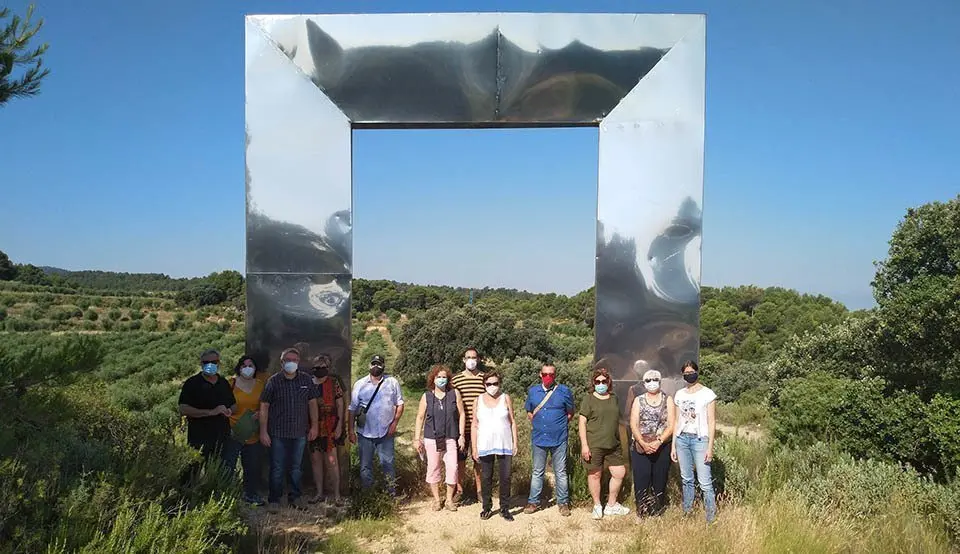 Visita a la  Vinya dels Artistes del celler Mas Blanch i Jové a la Pobla de Cérvoles