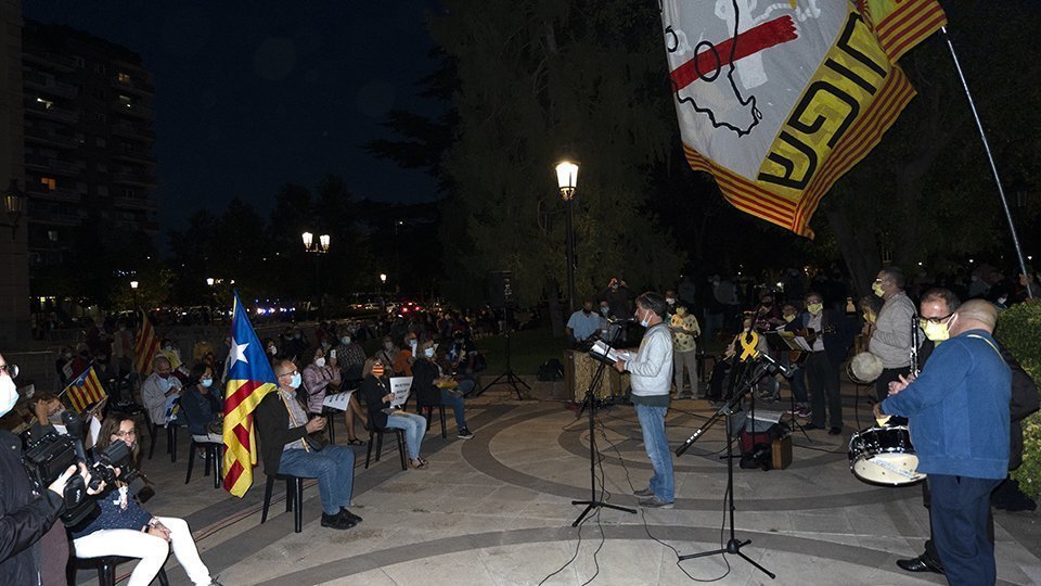 Concentració en suport al president Quim Torra a Lleida Portada 2