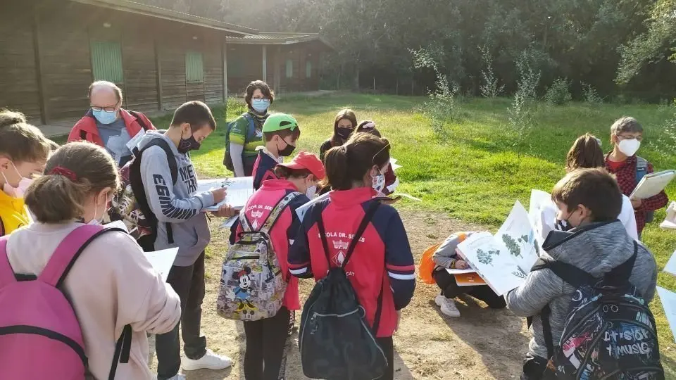 Grups d'escolars escullen cada curs el parc de la Mitjana per a fer activitats - ajuntament de lleida