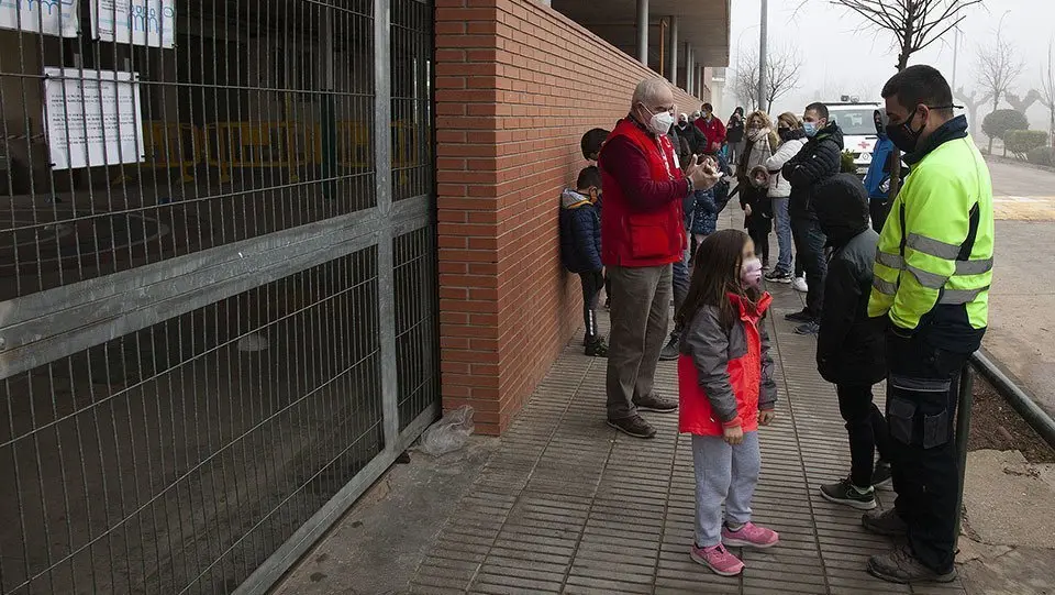 Cribratge en escola El Sitjar de Linyola @Territoriscat