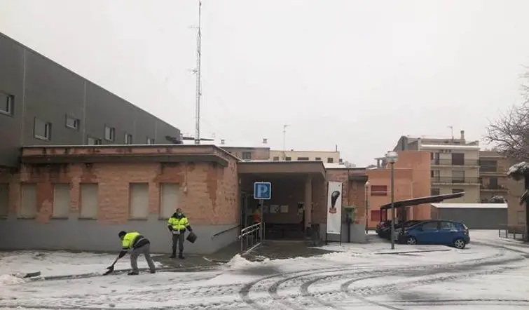 Afectació del temporal Filomena a Agramunt @RàdioSió