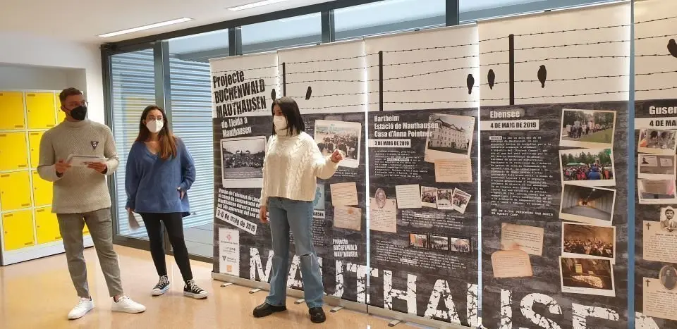 L'exposició   De Lleida a Mathausen a l'Insitut Mitjana de Lleida - foto: institut mitjana