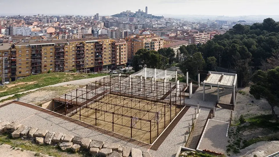 El Museu del Clima i la Ciència, en una vista aèria