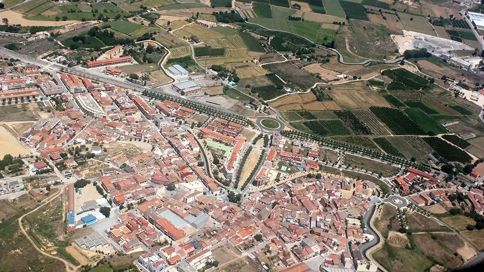 Vista aèria de Rosselló