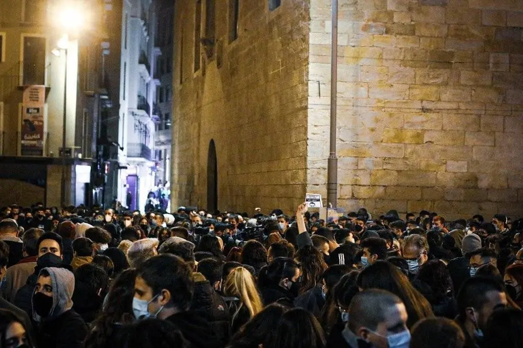 Protesta manifestació 16F Lleida Pablo Hasél - Eduard Subirats Ferré