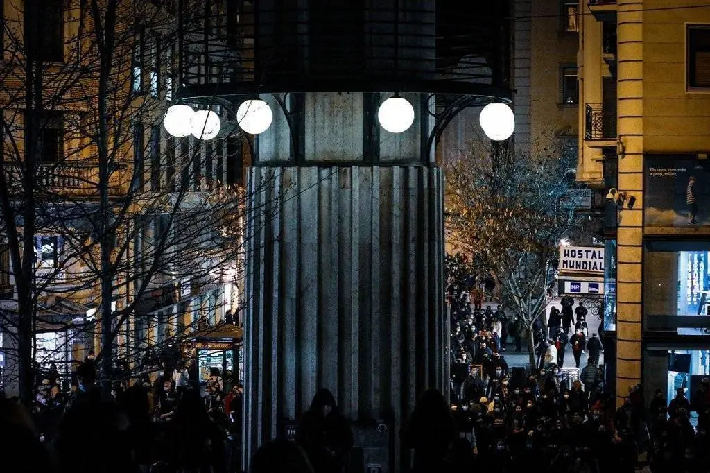 Protesta manifestació 16F Lleida Pablo Hasél - Eduard Subirats Ferré