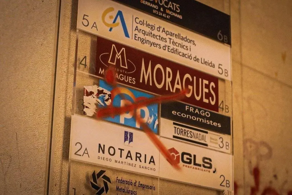 Protesta manifestació 16F Lleida Pablo Hasél - Eduard Subirats Ferré