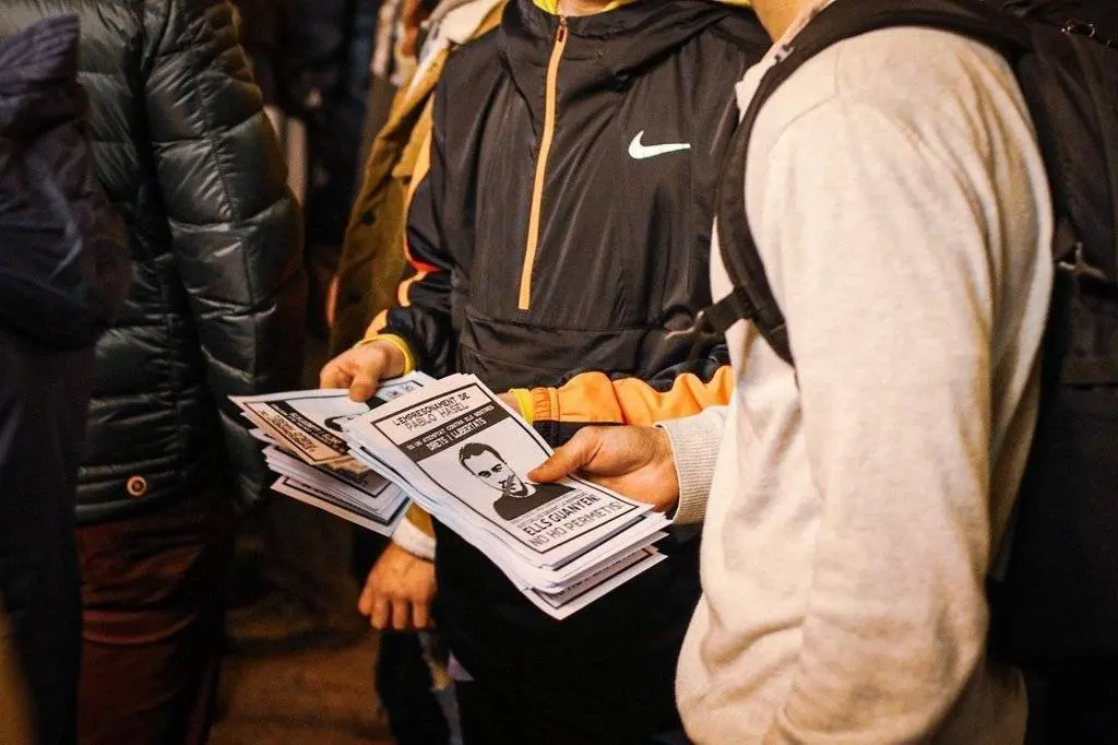 Protesta manifestació 16F Lleida Pablo Hasél - Eduard Subirats Ferré