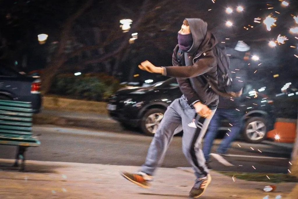 Protesta manifestació 16F Lleida Pablo Hasél - Eduard Subirats Ferré