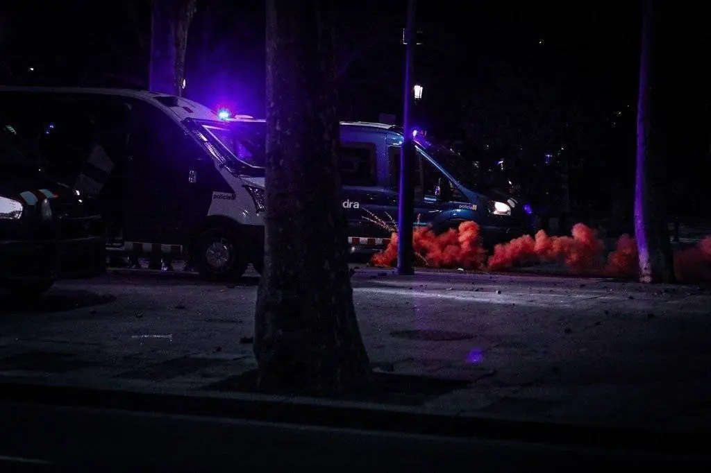 Protesta manifestació 16F Lleida Pablo Hasél - Eduard Subirats Ferré