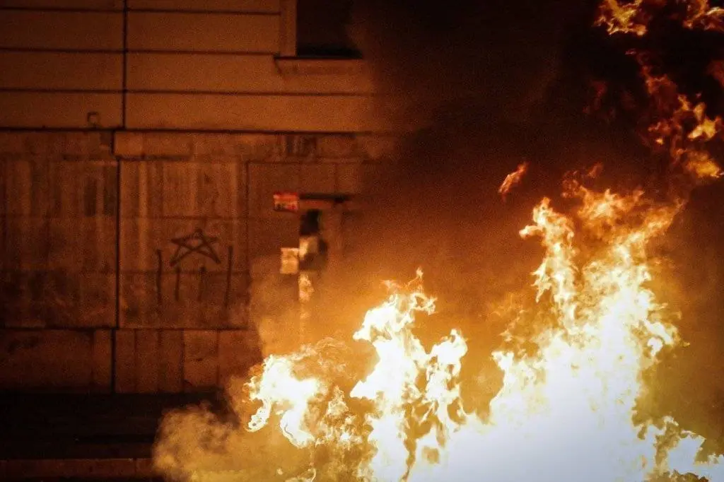 Protesta manifestació 16F Lleida Pablo Hasél - Eduard Subirats Ferré