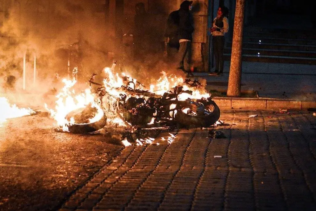 Protesta manifestació 16F Lleida Pablo Hasél - Eduard Subirats Ferré