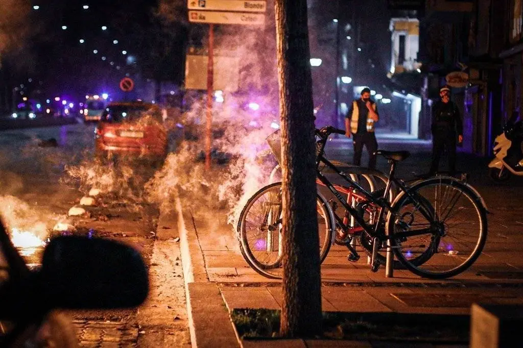 Protesta manifestació 16F Lleida Pablo Hasél - Eduard Subirats Ferré