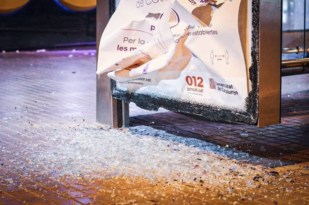 Protesta manifestació 16F Lleida Pablo Hasél - Eduard Subirats Ferré