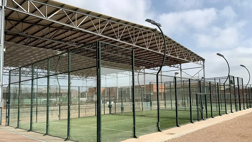 Les pistes de pàdel del Parc del Graó d'Alpicat