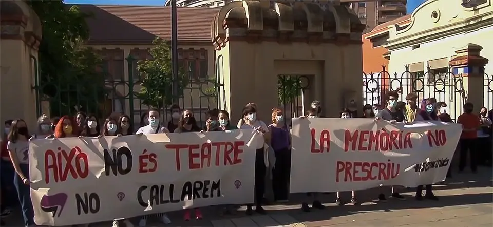 Mobilitzacions de l'associació Dones a Escena