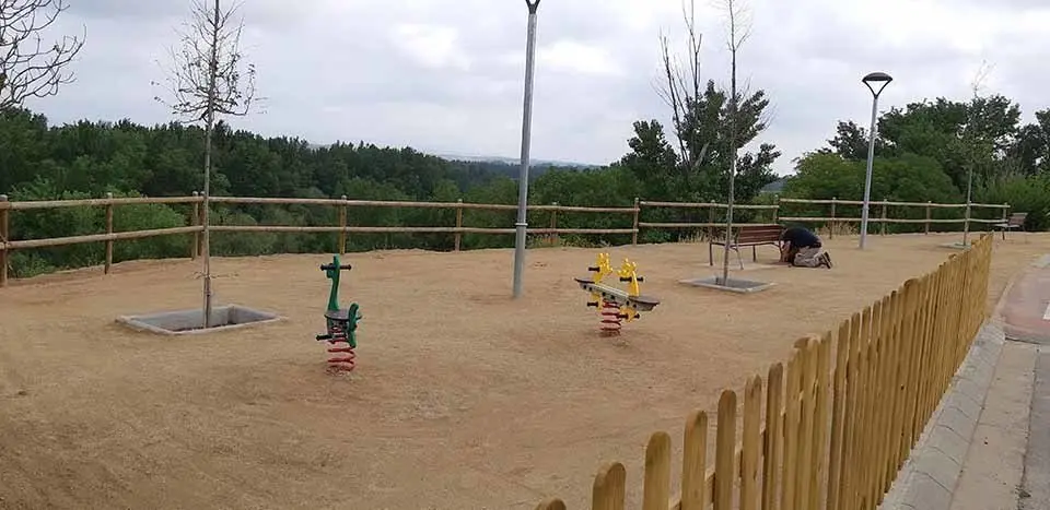 Remodelació del mirador sobre el riu Segre a Tèrmens @AjTèrmens