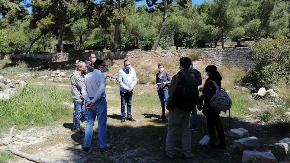 Visita a la plaça de la Bassa del Parc de Sant Eloi de Tàrrega @Tàrrega