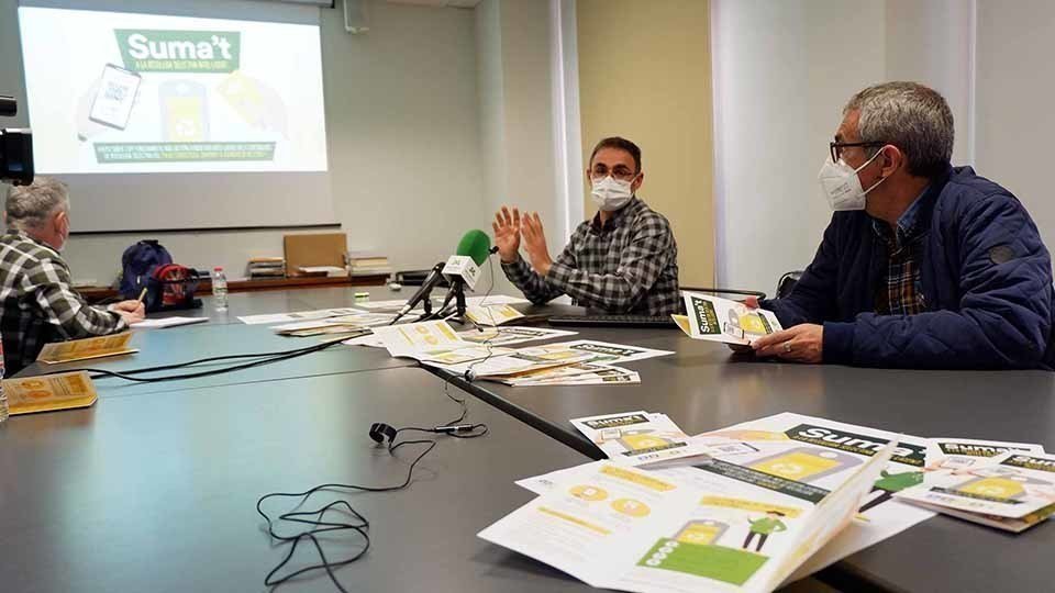 Rafel Panadés i Ramon Montserrat presenten el projecte @Territoriscat