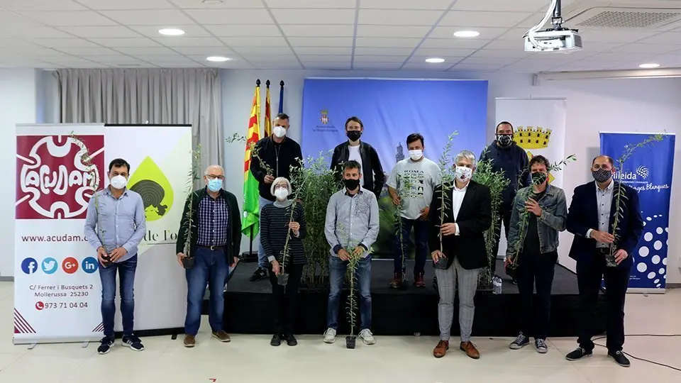 ACUDAM Lliura  oliveres solidàries per als municipis de les Garrigues @Acudam