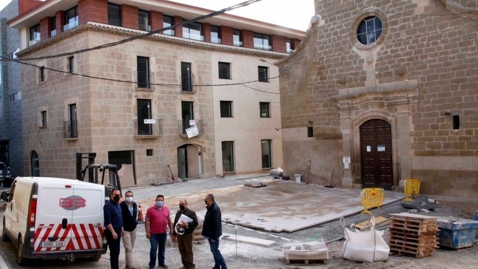 Remodelació del nucli històric d'Alpicat. Fotografia: Ajuntament d'Alpicat.
