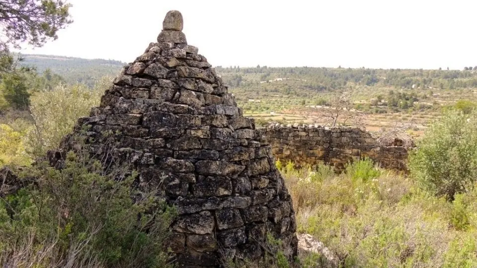 Un aljub construït amb pedra seca ©Centre d'Interpretació de la Pedra Seca.