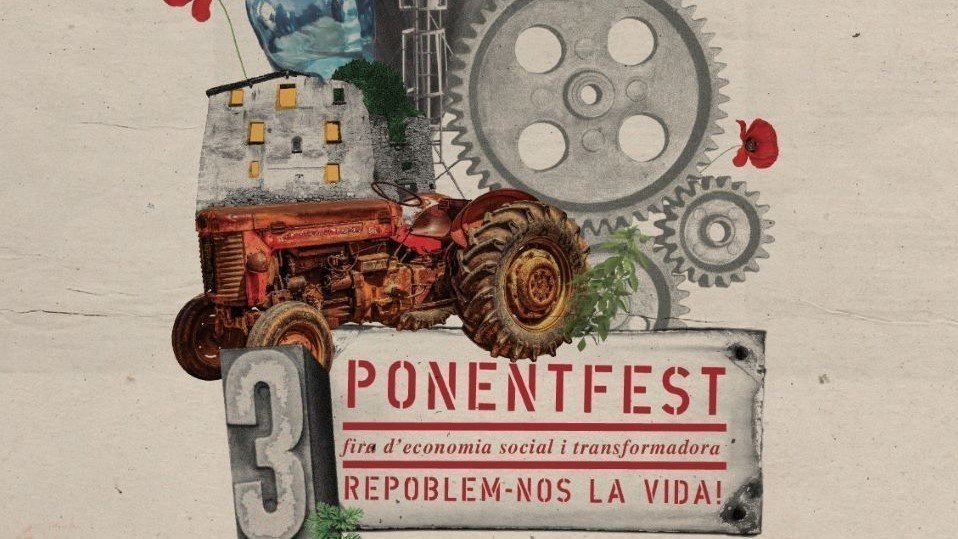 Extracte del cartell promocional de la tercera edició del Ponent FEST.