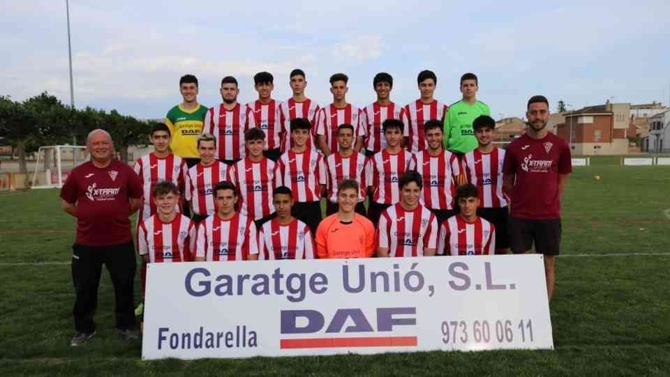 L'equip Juvenil del Fondarella Club de Futbol  - Foto: Fondarella Club de Futbol.