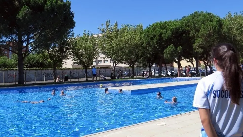 Piscines municipals de Lleida, del barri de Balàfia. Fotografia: Paeria de Lleida.