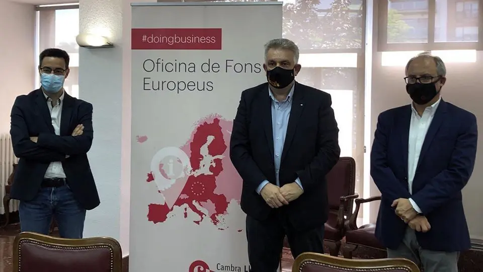 Presentacio de l'Oficina de Fons Europeus @CambraLleida