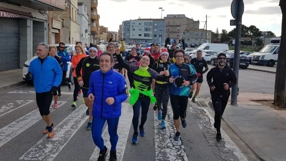 Milla solidària del Secà de Sant Pere de Lleida, en l'edició del 2019.