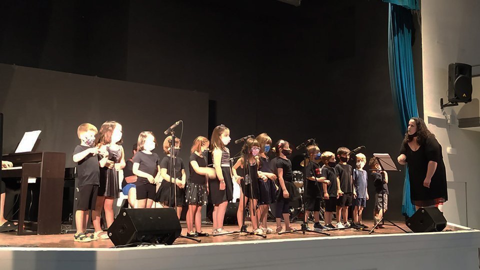 Concert coral dels nens i nenes de Escola de Música de Rosselló @EMMR