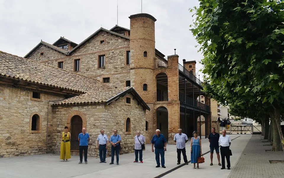 Els membres de la Fundació Canal d'Urgell @CGRCU