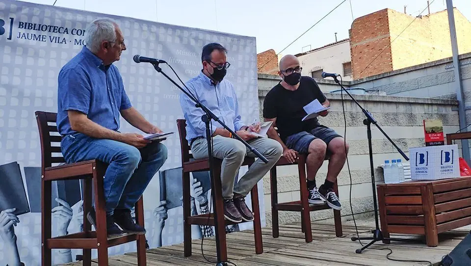 Presentació del llibre El Clot del Dimoni de Daniel Altisent @BibliotecaMollerussa