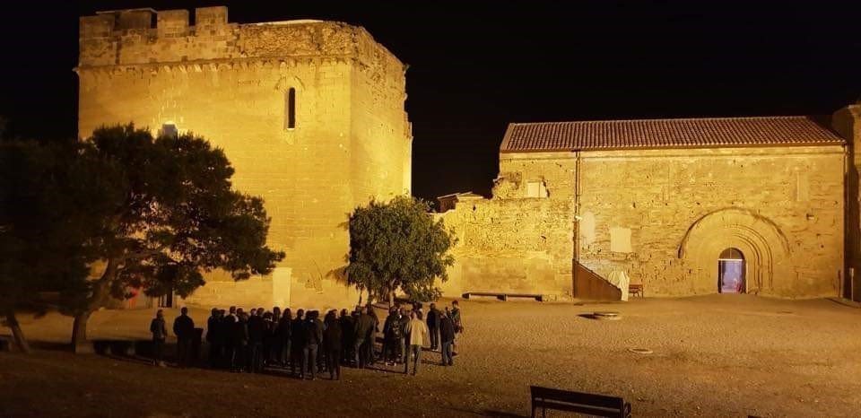 El Castell de Templer de Gardeny a la nit - Foto: cedida per la Paeria de Lleida