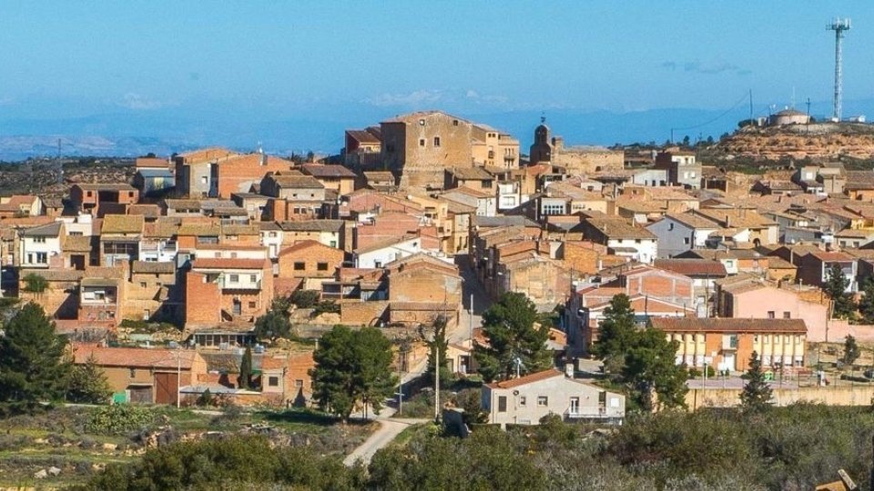 Vista del municipi  de Torrebesses.