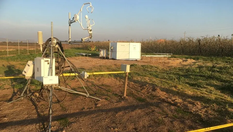 Projecte climàtic a l'estació experimental de l'IRTA a Mollerussa @IRTA