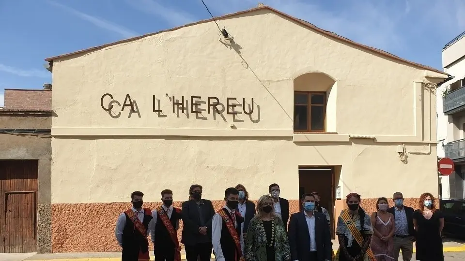 L'equipament de Serveis Socials Ca l'Hereu a Alcarràs.