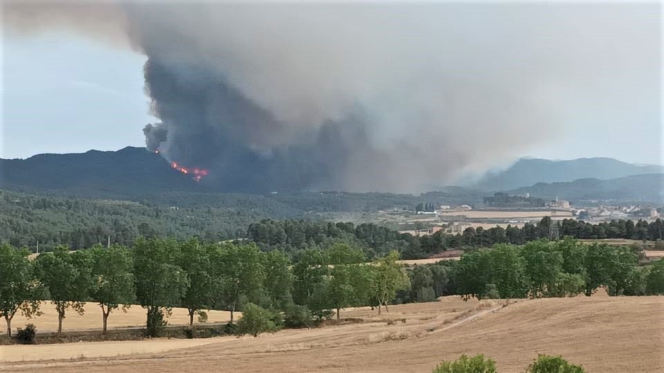 Incendi de la Conca de Barberà i l'Anoia - Foto: Marc Talavera