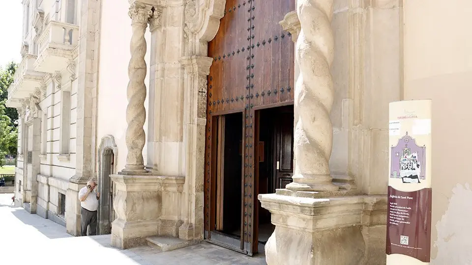 Lesglésia Sant Pere de Lleida i  mossèn Jaume Pedrós @LauraCortés