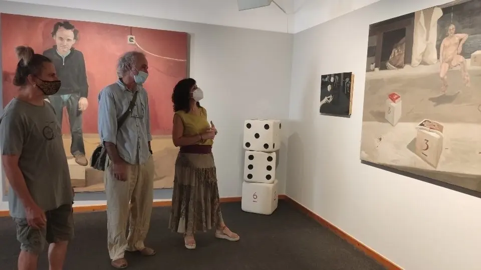 Exposició de l'artista Georg Massanés al Museu Tàrrega Urgell.