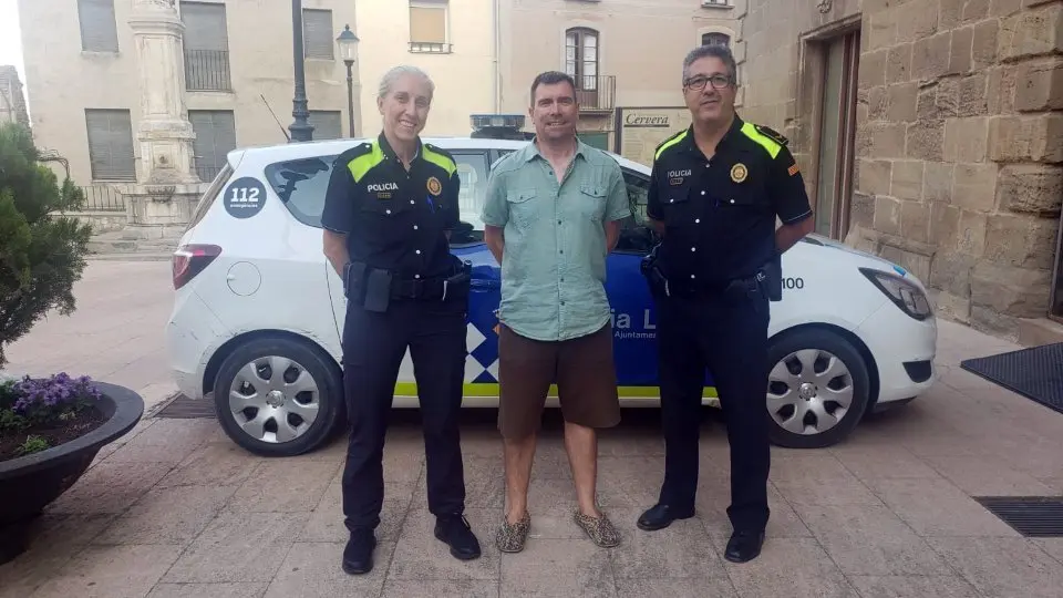 Incorporació d'una agent de policia local a Cervera.