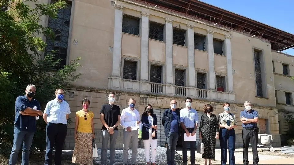 El primer pas per materialitzar el laboratori d'Agrolivinglab al Parc Científic.