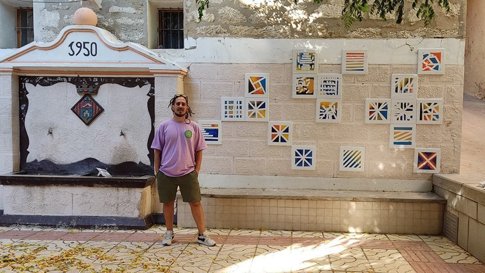 Foxy finalitza el mural del projecte Territori Artemisa de Camarasa