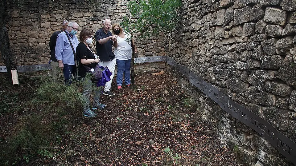 Antoni Llena presenta l'obra Món, La Vinya dels Artistes @JosepAPérez