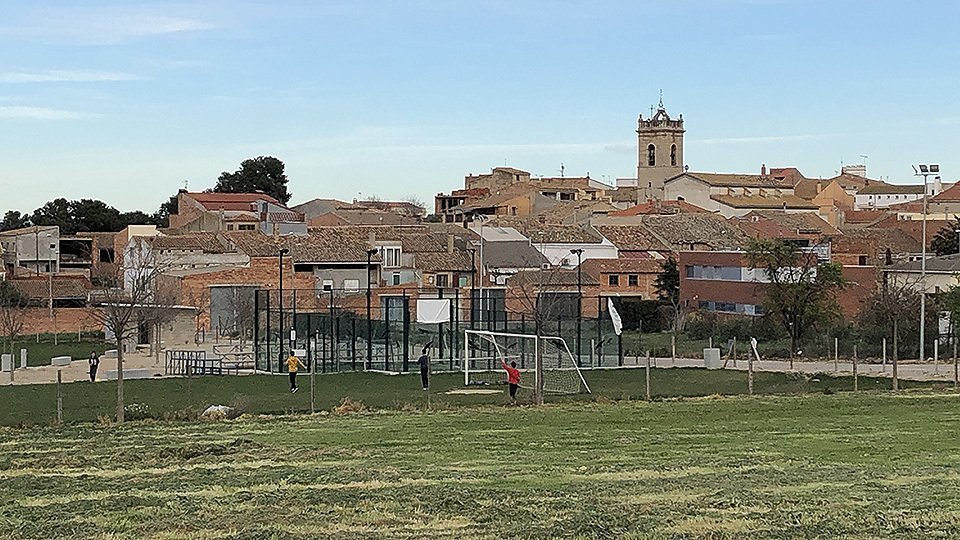 Zona equipaments de Castellnou de Seana @JosepAPérez