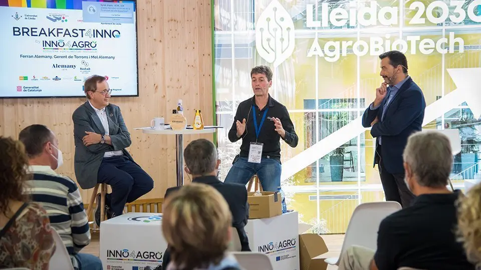 Ferran Alemany participa en el Breakfast4Inno @FiraLleida